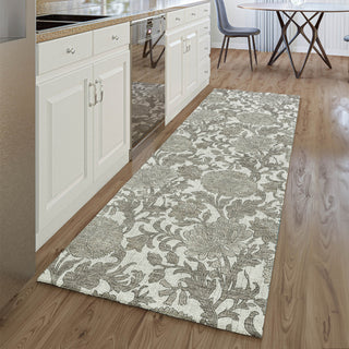 Piper Looms Mayfield Floral AMF677 Ivory Machine Washable Area Rug Runner Lifestyle Image Feature