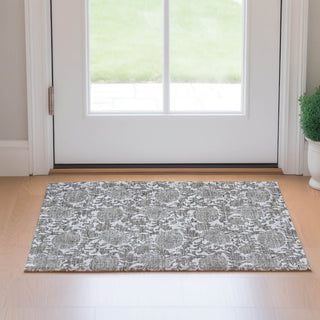 Piper Looms Mayfield Floral AMF677 Ivory Machine Washable Area Rug Scatter Lifestyle Image Feature