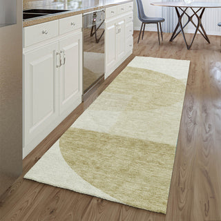 Piper Looms Mayfield Modern AMF678 Brown Machine Washable Area Rug Runner Lifestyle Image Feature