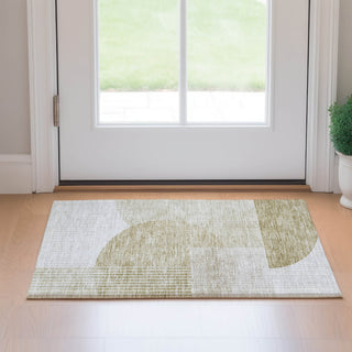 Piper Looms Mayfield Modern AMF678 Brown Machine Washable Area Rug Scatter Lifestyle Image Feature