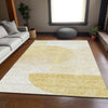 Piper Looms Mayfield Modern AMF678 Gold Machine Washable Area Rug Lifestyle Image Feature