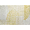 Piper Looms Mayfield Modern AMF678 Gold Machine Washable Area Rug Scatter Main Image
