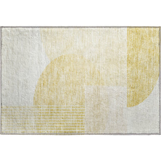 Piper Looms Mayfield Modern AMF678 Gold Machine Washable Area Rug Scatter Main Image