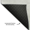 Piper Looms Mayfield Modern AMF678 Gray Machine Washable Area Rug Backing Image