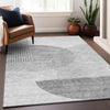 Piper Looms Mayfield Modern AMF678 Gray Machine Washable Area Rug Lifestyle Image Feature