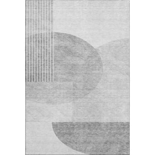 Piper Looms Mayfield Modern AMF678 Gray Machine Washable Area Rug main image