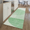 Piper Looms Mayfield Modern AMF678 Green Machine Washable Area Rug Runner Lifestyle Image Feature