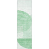 Piper Looms Mayfield Modern AMF678 Green Machine Washable Area Rug Runner Main Image