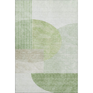 Piper Looms Mayfield Modern AMF678 Olive Machine Washable Area Rug main image