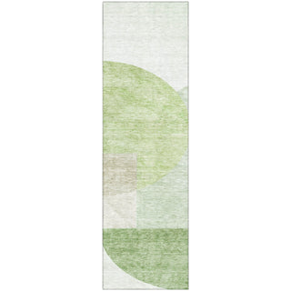 Piper Looms Mayfield Modern AMF678 Olive Machine Washable Area Rug Runner Main Image