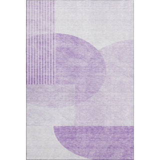 Piper Looms Mayfield Modern AMF678 Purple Machine Washable Area Rug main image