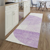 Piper Looms Mayfield Modern AMF678 Purple Machine Washable Area Rug Runner Lifestyle Image Feature