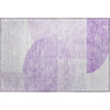 Piper Looms Mayfield Modern AMF678 Purple Machine Washable Area Rug Scatter Main Image