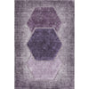Piper Looms Mayfield Geometric AMF679 Eggplant Machine Washable Area Rug main image