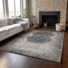 Piper Looms Mayfield Geometric AMF679 Fudge Machine Washable Area Rug Lifestyle Image Feature
