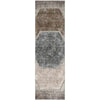 Piper Looms Mayfield Geometric AMF679 Fudge Machine Washable Area Rug Runner Main Image