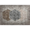 Piper Looms Mayfield Geometric AMF679 Fudge Machine Washable Area Rug Scatter Main Image