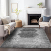 Piper Looms Mayfield Geometric AMF679 Gray Machine Washable Area Rug Lifestyle Image Feature