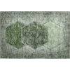 Piper Looms Mayfield Geometric AMF679 Olive Machine Washable Area Rug Scatter Main Image