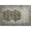 Piper Looms Mayfield Geometric AMF679 Taupe Machine Washable Area Rug Scatter Main Image