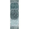 Piper Looms Mayfield Geometric AMF679 Teal Machine Washable Area Rug Runner Main Image