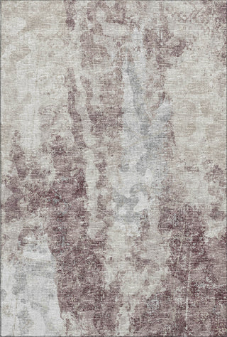 Piper Looms Mayfield Soft Abstract AMF68 Plum Machine Washable Area Rug main image