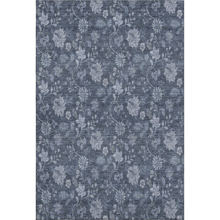 Piper Looms Mayfield Floral AMF680 Blue Machine Washable Area Rug main image