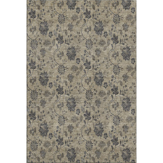Piper Looms Mayfield Floral AMF680 Brown Machine Washable Area Rug main image