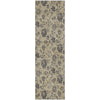 Piper Looms Mayfield Floral AMF680 Brown Machine Washable Area Rug Runner Main Image