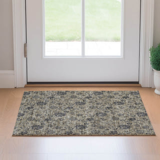 Piper Looms Mayfield Floral AMF680 Brown Machine Washable Area Rug Scatter Lifestyle Image Feature