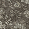 Piper Looms Mayfield Floral AMF680 Chocolate Machine Washable Area Rug Swatch Image
