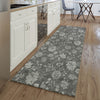 Piper Looms Mayfield Floral AMF680 Gray Machine Washable Area Rug Runner Lifestyle Image Feature