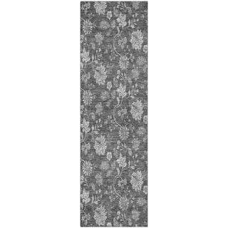 Piper Looms Mayfield Floral AMF680 Gray Machine Washable Area Rug Runner Main Image