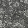 Piper Looms Mayfield Floral AMF680 Gray Machine Washable Area Rug Swatch Image