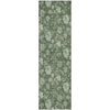 Piper Looms Mayfield Floral AMF680 Olive Machine Washable Area Rug Runner Main Image