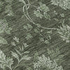 Piper Looms Mayfield Floral AMF680 Olive Machine Washable Area Rug Swatch Image