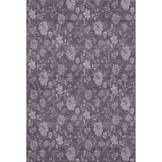 Piper Looms Mayfield Floral AMF680 Plum Machine Washable Area Rug main image