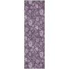 Piper Looms Mayfield Floral AMF680 Plum Machine Washable Area Rug Runner Main Image