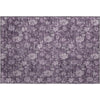 Piper Looms Mayfield Floral AMF680 Plum Machine Washable Area Rug Scatter Main Image