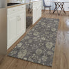 Piper Looms Mayfield Floral AMF680 Taupe Machine Washable Area Rug Runner Lifestyle Image Feature