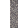 Piper Looms Mayfield Floral AMF680 Taupe Machine Washable Area Rug Runner Main Image