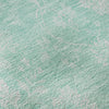 Piper Looms Mayfield Floral AMF681 Aqua Machine Washable Area Rug Swatch Image