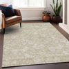Piper Looms Mayfield Floral AMF681 Beige Machine Washable Area Rug Lifestyle Image Feature