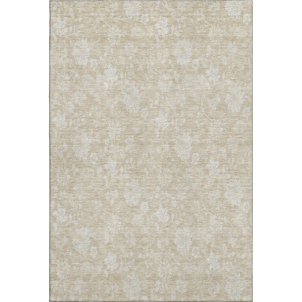 Piper Looms Mayfield Floral AMF681 Beige Machine Washable Area Rug main image