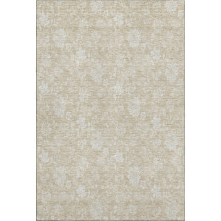 Piper Looms Mayfield Floral AMF681 Beige Machine Washable Area Rug main image