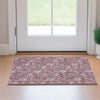 Piper Looms Mayfield Floral AMF681 Blush Machine Washable Area Rug Scatter Lifestyle Image Feature