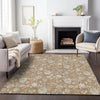 Piper Looms Mayfield Floral AMF681 Copper Machine Washable Area Rug Lifestyle Image Feature