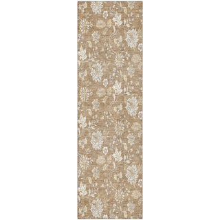 Piper Looms Mayfield Floral AMF681 Copper Machine Washable Area Rug Runner Main Image