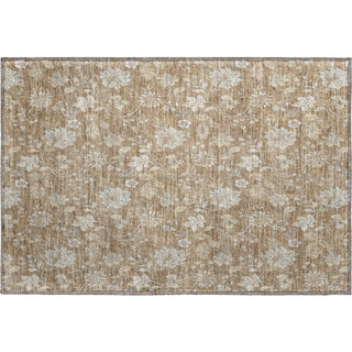 Piper Looms Mayfield Floral AMF681 Copper Machine Washable Area Rug Scatter Main Image