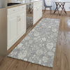 Piper Looms Mayfield Floral AMF681 Gray Machine Washable Area Rug Runner Lifestyle Image Feature
